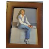Monica Seles -Signed framed piece