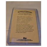 Grover Cleveland -TOPPS