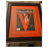 Michael Jordan Framed Magazine