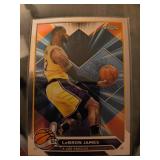 LeBron James - TOPPS Chrome card