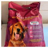 40lb Damaged Bag Kirkland Dog Food-Not Sure how much weight now too heavy to carry to scale