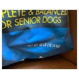 40lb Damaged Bag Kirkland Dog Food-Not Sure how much weight now too heavy to carry to scale