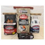 Dura Flame Log,3 bags Charcoal & Meat Blankets