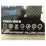 2x 2pk Rem-Fit Standard Pillow Covers