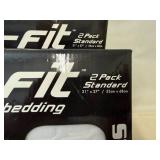2x 2pk Rem-Fit Standard Pillow Covers