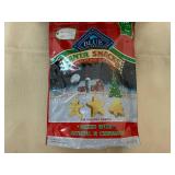 2x 4 11oz Bags Blue Buffalo Santa Snack Biscuits