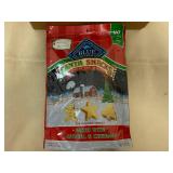 2x 4 11oz Bags Blue Buffalo Santa Snack Biscuits