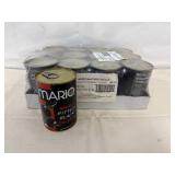 12x Mario Small Pitted Black Olives