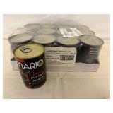 12x Mario Small Pitted Black Olives
