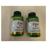 3x 400ct Nature Bounty Zinc-50mg-exp. 7/28