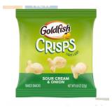 40+ box of .8oz Bags Goldfish Crisps-Sour Cream & Onion