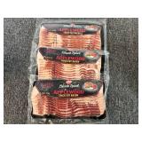 CC. 3x 12oz Hormel Black Label Applewood Thick Cut Bacon