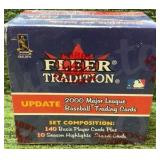 2000 Fleer Tradition Update 150 Cards Set Factory Sealed- MLB
