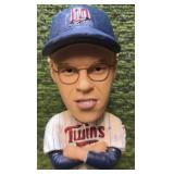 Tom Kelly Minnesota Twins 1987 World Series Head Coach BOBBLE HEAD !