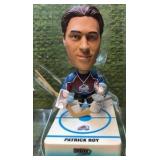 Patrick Roy BOBBLE HEAD -Colorado Avalanche Goalie Great! Nice in the Box! Upper Deck 01-02