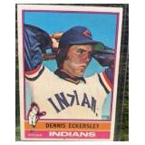 1976 Topps - Dennis Eckersley Rookie Card #98 Cleveland Indians Pitcher