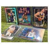 NBA Mixed Lot of 5 Cards in Total- STARS, INSERTS, & NUMBERED !