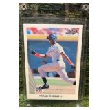 Leaf 1990 Frank Thomas #300 Rookie Chicago White Sox Baseball Card