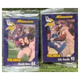 ONE 1999 Randy Moss Sealed Limited Ed. Burger King Minnesota Vikings Team Set 84 & 93