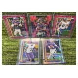 MIXED Minnesota Vikings Modern INSERTS Lot- w/ J.J. McCarthy, Addison, & More!