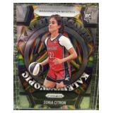 2025 Panini Prizm WNBA #13 Sonia Citron Kaleidoscopic Washington Mystics (RC)