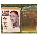 Scottie Pippen 1995-96 record breaking 70 win season 23kt gold card /10,000