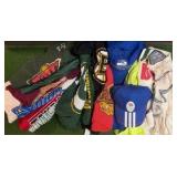 Mixed Bag of Sports Teams/Wear (Half the shirts or Kids Size, Half are Adult) 12 Shirts & 2 Hats