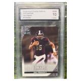 2016 Leaf Draft Dak Prescott Rookie Card PGA 10 Gem /Card No. 19
