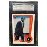 1999 Graded Elton Brand Topps card #115 (#109m) Chicago Bulls