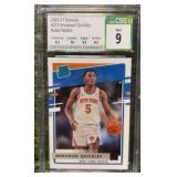 Immanuel Quickley 2020-21 Donruss Rated Rookie CSG Mint 9 #213 New York Knicks