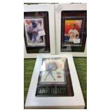 Kirby Puckett Cards in Plaque Lot of 3 Total!  Minnesota Twins Baseball !!