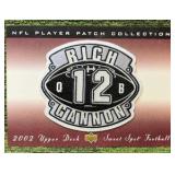 Rich Gannon 2002 Upper Deck Player Patch Collection 5x7