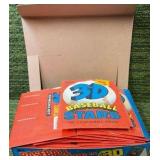 Topps 1986 3-D Baseball Stars Sealed Packs w/ Open Box MLB