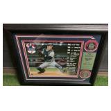 Joe Mauer Framed Display Photo Coin Dirt MLB COA Highland Mint Twins DF024723