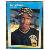 1987 Fleer Barry Bonds Rookie #604 Pittsburgh Pirates Baseball Card