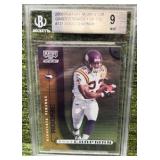 2000 Playoff Momentum #131 Doug Chapman BGS 9 #/750 Minnesota Vikings