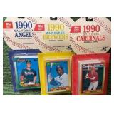 1990 Topps Baseball Rookies Set Hanger Packs Factory Sealed Lot of 3