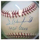 Dave Winfield Sweet Spot "HOF 2001" Inscribed w/ MLB COA Minnesota Twins Great!