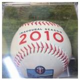 Minnesota Twins Inaugural Season at Target Field 2010 Commemorative Baseball