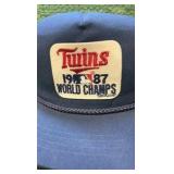 1987 Minnesota Twins World Series TRUCKER HAT !!  RETRO!!