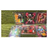 NFL Mixed Lot of 8 Cards in Total- STARS, Inserts, RC