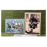 WAYNE GRETZKY 1992-93 Upper Deck #18 Hockey Heroes: Wayne Gretzky Art