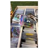 3 Row of Mixed MLB & NBA & MORE!  Top Loaded, Sleeved, & Unsleeved Collecting Cards -STARS Included!