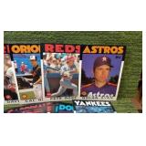 1986 Topps Baseball Star Lot of 20+ OVERSIZED Cards *   HOF * RYAN, RIPKEN, ROSE +* Jumbo Cards
