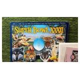 SUPER BOWL LOT!  SAN Diego XXXII PROGRAM!  Pro Set Experience Binder w/ Sets, American Airlines Flipbook!