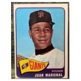 1965 Juan Marichal Topps Baseball Card #50 San Francisco Giants Vintage !