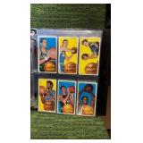 1970-1971 Topps Basketball Lot of VINTAGE BASKETBALL 12 PAGES !