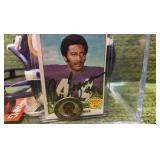 Chuck Foreman #44 Autographed Mini Helmet RB Minnesota Vikings w/ Auto Card !
