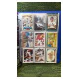Mixed Sports Lot in Binder Approx. 20+ Pages of All Sports Cards in Holder ! MLB NHL NFL