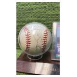 Roy Smalley 1987 World Series Champions Inscribed & Autographed Baseball & BOBBLE HEAD w/ Donruss Baseball Card